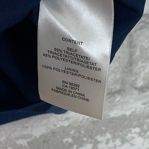 NWT Tibi Savanna Cold Shoulder Long Sleeve Sheath Dress In Delta Blue - Picture 7 of 7